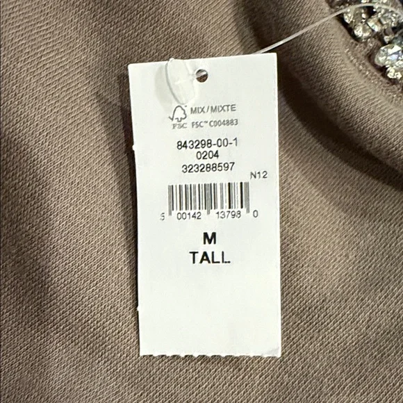 Embellished Tan Sweatshirt - Picture 4 of 6